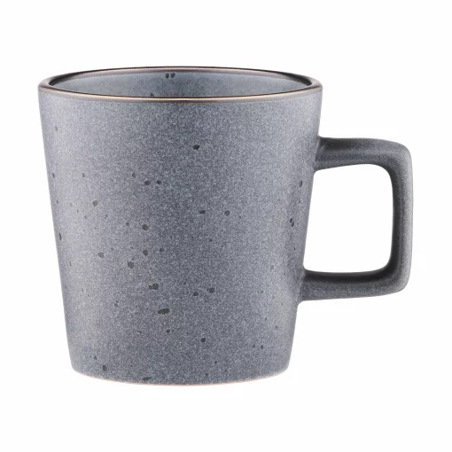 Чашка Ardesto Fasano, 310мл, кераміка, сірий темний