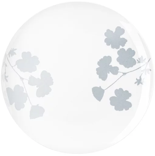 Тарілка обідня Ardesto Capri, 26.8см, порцеляна, біло-блакитний