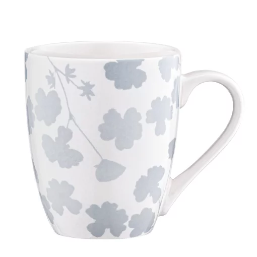 Чашка Ardesto Capri, 320мл, порцеляна, біло-блакитний