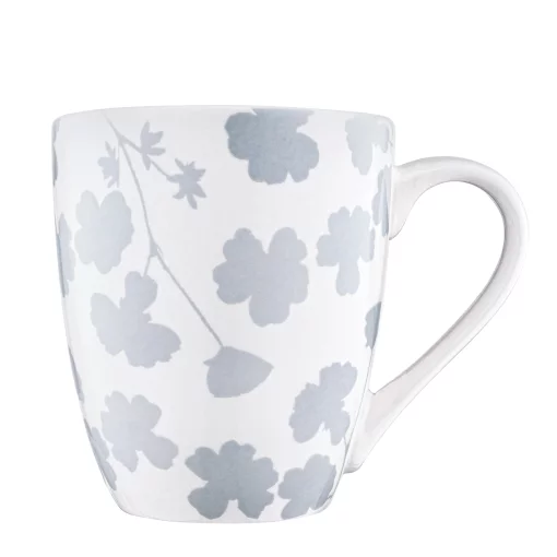 Чашка Ardesto Capri, 320мл, порцеляна, біло-блакитний