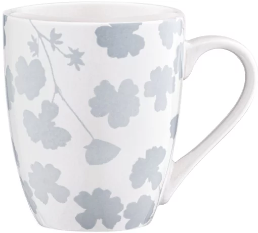 Чашка Ardesto Capri, 320мл, порцеляна, біло-блакитний