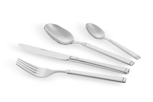 Набір столових приборів Ardesto Black Mars Bordeaux, 24 прибори, нержавіюча сталь