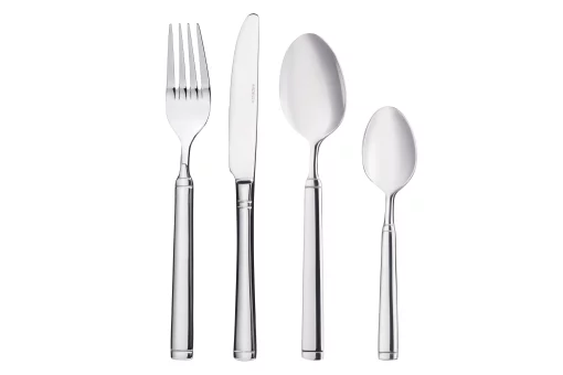 Набір столових приборів Ardesto Black Mars Bordeaux, 24 прибори, нержавіюча сталь