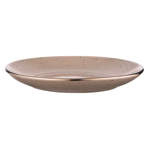 Тарілка десертна Ardesto Emilia, 20см, кераміка, коричневий