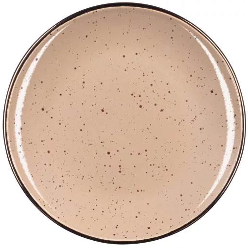 Тарілка десертна Ardesto Emilia, 20см, кераміка, коричневий