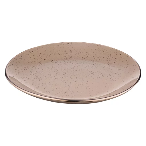 Тарілка обідня Ardesto Emilia, 27.5см, кераміка, коричневий