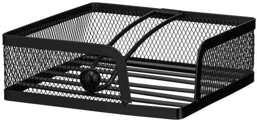 Серветниця Ardesto Midori 18.4х18.2х5.7см, метал, чорний