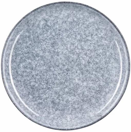 Тарілка десертна Ardesto Loreto, 19см, порцеляна, сірий