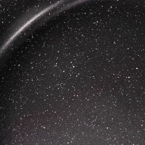 Сковорода глибока з кришкою Ardesto Gemini Gourmet Andria, 24см, алюміній, чорний