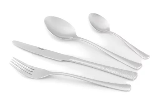 Набір столових приборів Ardesto Gemini Hammered, 24 прибори, нержавіюча сталь