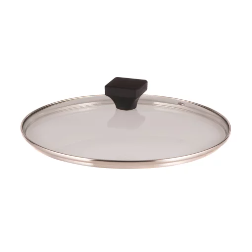 Сковорода глибока з кришкою Ardesto Gemini Gourmet Andria, 26см, алюміній, чорний