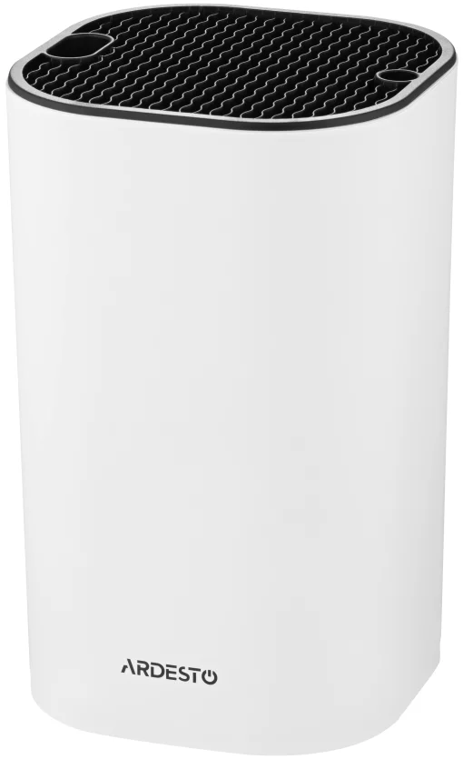 Колода для ножів Ardesto Gemini, 23см, пластик, білий