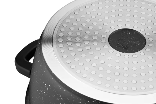 Каструля зі скляною кришкою Ardesto Gemini Anzio, 2.5л, алюміній, чорний