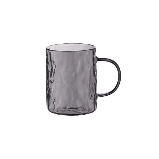 Набір чашок Ardesto Shine, 260мл, 2шт, боросилікатне скло, сірий