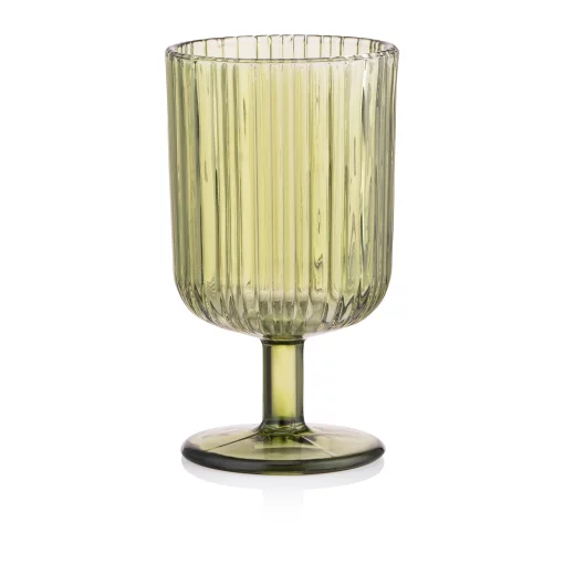 Набір келихів Ardesto 300мл, 2шт, скло, зелений