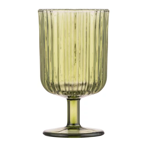 Набір келихів Ardesto 300мл, 2шт, скло, зелений