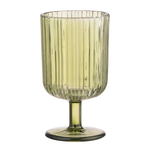 Набір келихів Ardesto 300мл, 2шт, скло, зелений