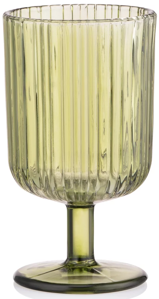 Набір келихів Ardesto 300мл, 2шт, скло, зелений