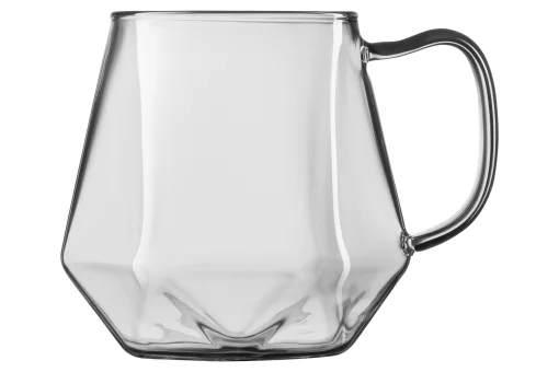 Набір чашок Ardesto Graphite, 300мл, 2шт, боросилікатне скло, сірий