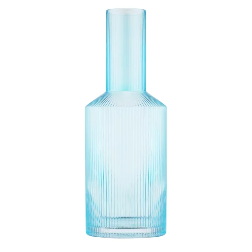 Графин Ardesto 800мл, боросилікатне скло, блакитний