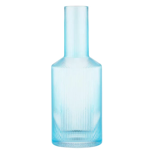 Графин Ardesto 800мл, боросилікатне скло, блакитний
