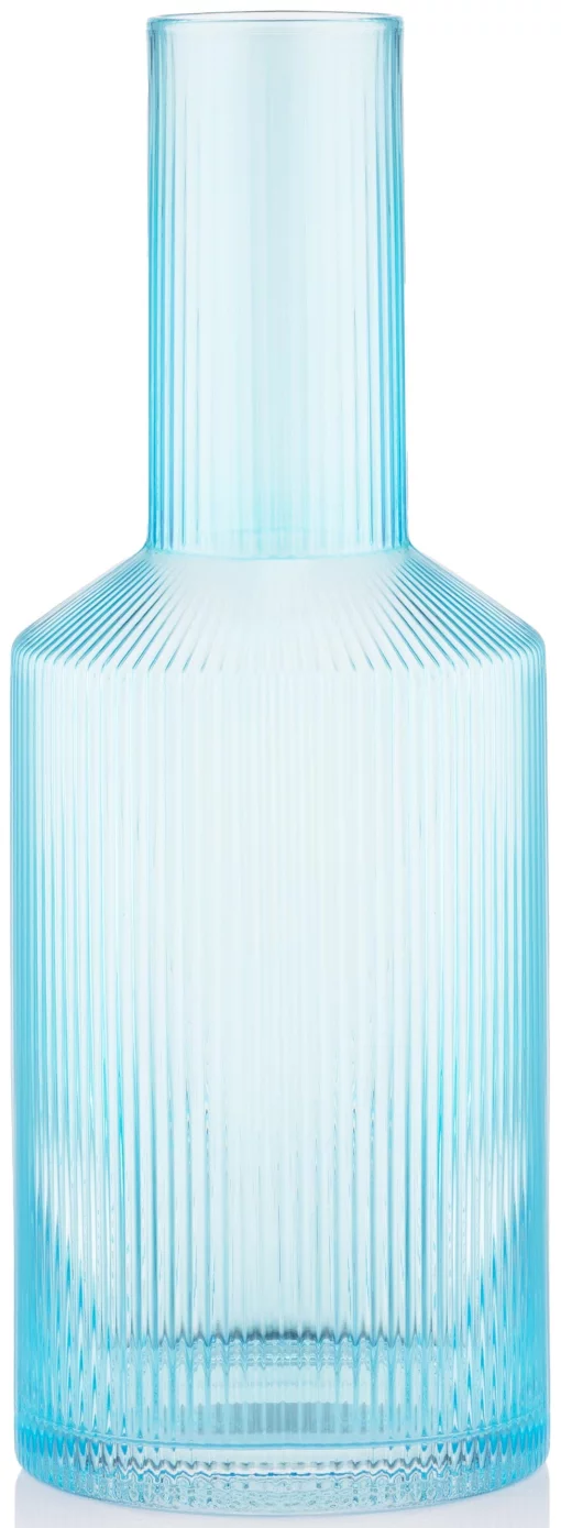 Графин Ardesto 800мл, боросилікатне скло, блакитний