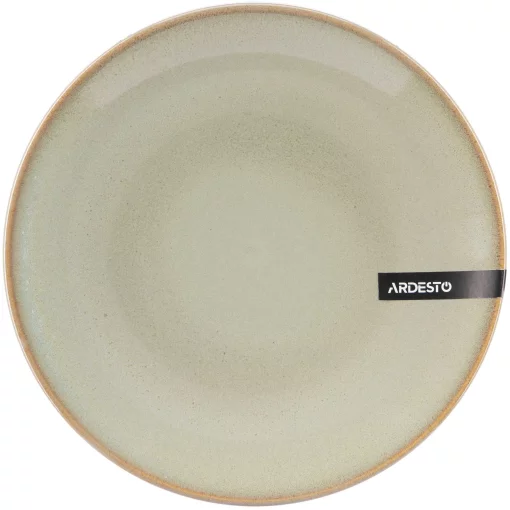 Тарілка десертна Ardesto Lecco, 19,5см, кераміка, сірий