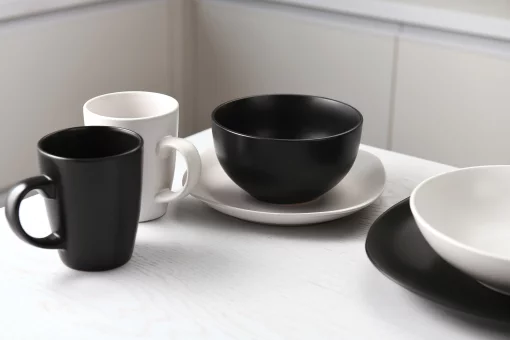 Тарілка десертна Ardesto Molize, 20х20см, кераміка, квадратна, білий