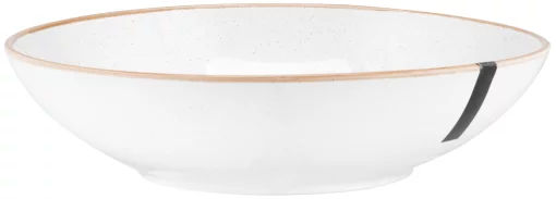 Тарілка супова Ardesto Apulia, 820мл, 20.8см, кераміка, білий