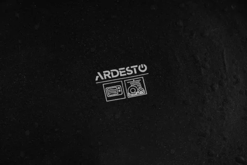 Тарілка супова Ardesto Trento, 21.5см, кераміка, чорний