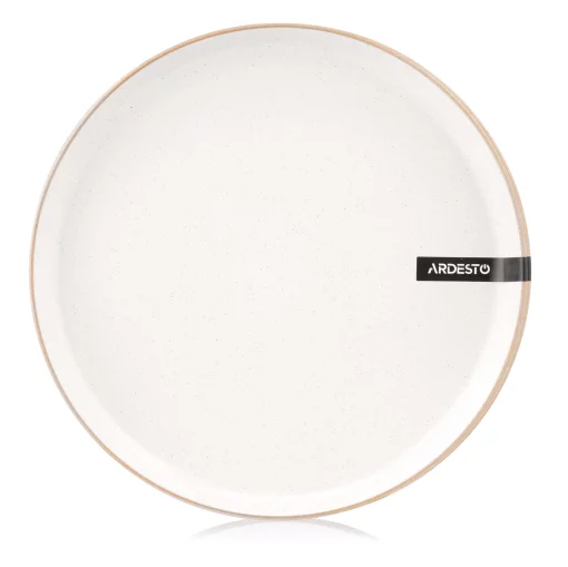 Тарілка обідня Ardesto Apulia, 26.6см, кераміка, кремовий