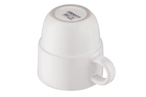 Чашка Ardesto Trento, 390мл, кераміка, білий