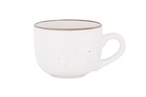 Чашка Ardesto Bagheria Bright white, 480мл, кераміка, білий