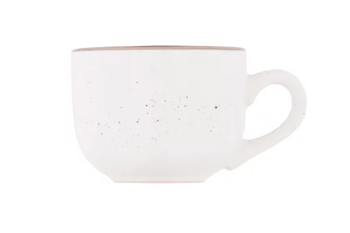 Чашка Ardesto Bagheria Bright white, 480мл, кераміка, білий