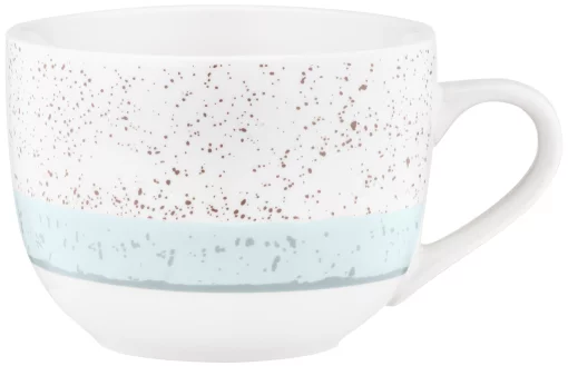 Чашка Ardesto Siena, 500мл, порцеляна, біло-блакитний