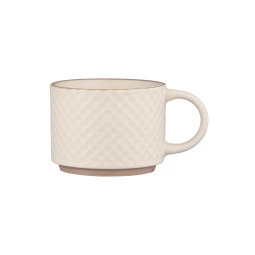 Чашка Ardesto Anzio, 300мл, кераміка, кремовий