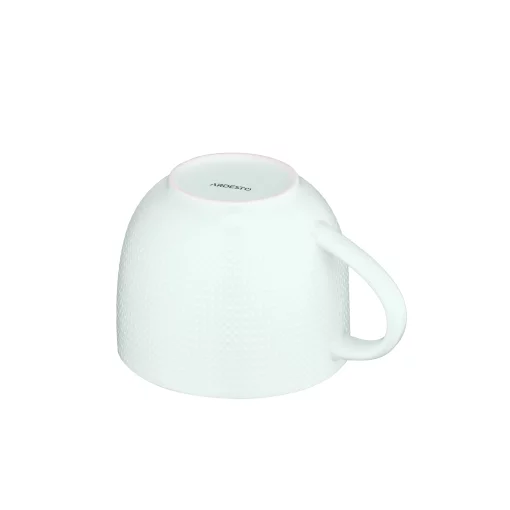 Чашка Ardesto Fresh, 550мл, порцеляна, зелений світлий