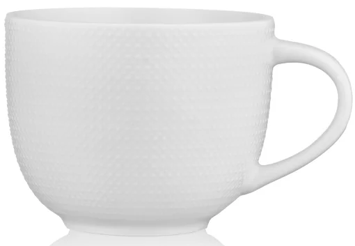 Чашка Ardesto Fresh, 550мл, порцеляна, сірий світлий