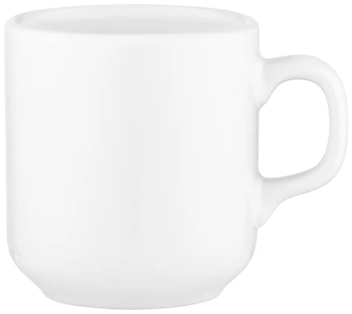 Чашка Ardesto Carlo, 280мл, кераміка, білий