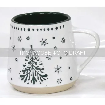 Чашка Ardesto Christmas New Year's, 350мл, кераміка