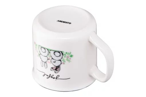 Чашка Ardesto Joyful, 320мл, порцеляна, білий