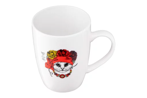 Чашка Ardesto  Stephanie, 320мл, порцеляна, білий