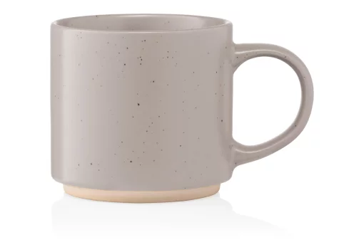 Чашка Ardesto Alcor, 420мл, кераміка, сірий