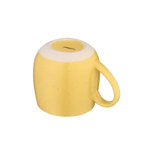 Чашка Ardesto Alcor, 450мл, кераміка, жовтий