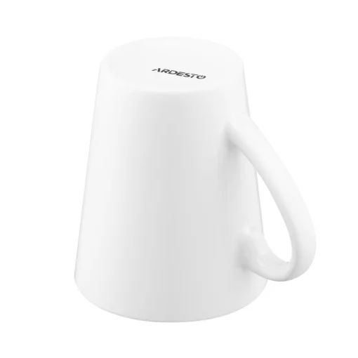 Чашка Ardesto Mario, 240мл, кераміка, білий