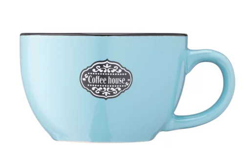 Чашка Ardesto Floerino, 480мл, кераміка, блакитний