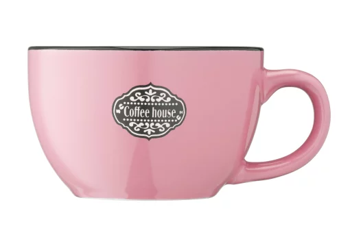 Чашка Ardesto Floerino, 480мл, кераміка, рожевий