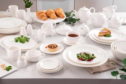 Чашка Ardesto Imola, 260мл, порцеляна, білий