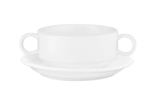 Бульйонниця Ardesto Imola, 10.4см, 250мл, порцеляна, білий