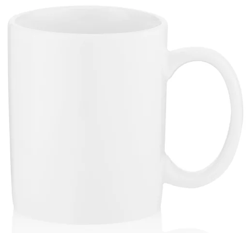 Чашка Ardesto Prato, 340мл, порцеляна, білий